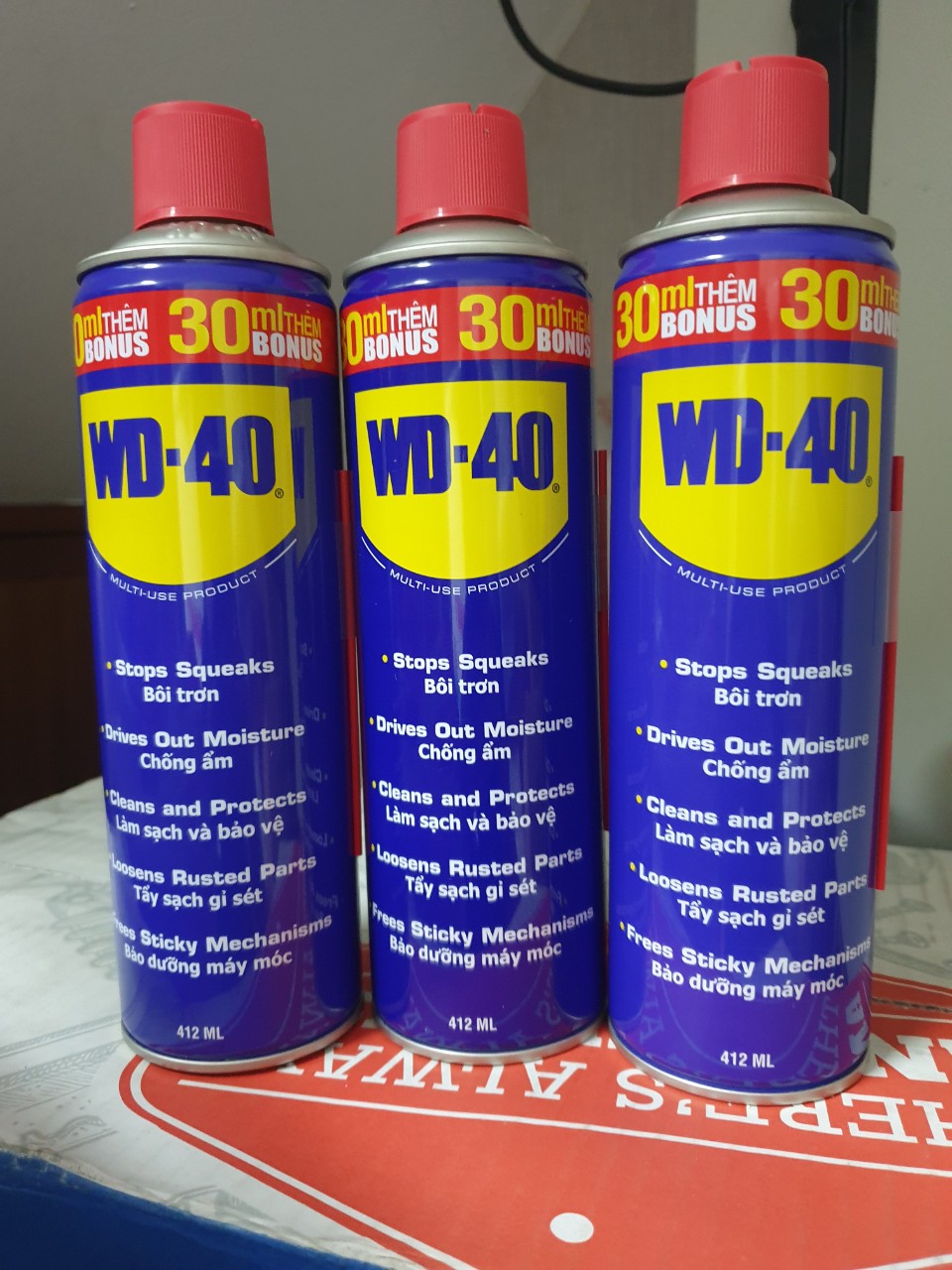 Xịt chống rỉ WD-40
